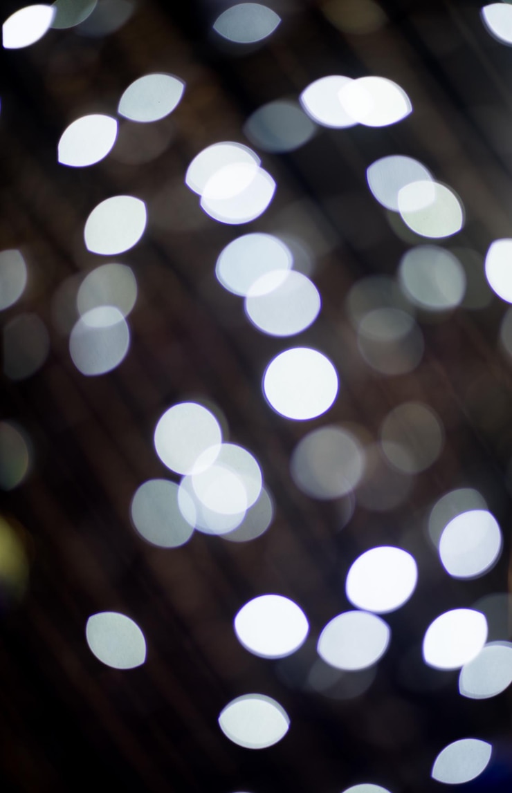 Foto fotografía completa de las luces iluminadas
