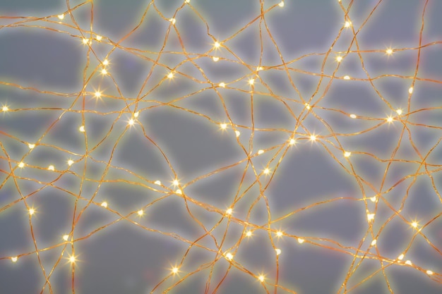 Fotografía completa de las luces iluminadas