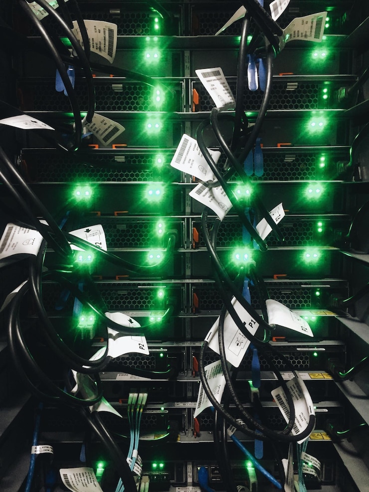 Foto fotografía completa de las luces iluminadas
