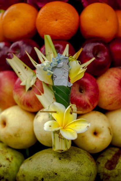 Foto fotografía completa de las manzanas