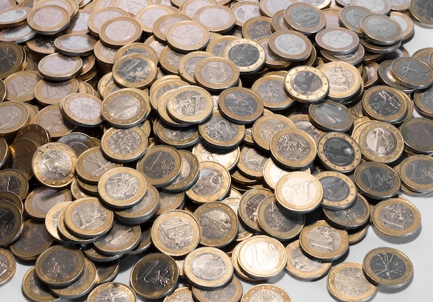 Fotografía completa de las monedas