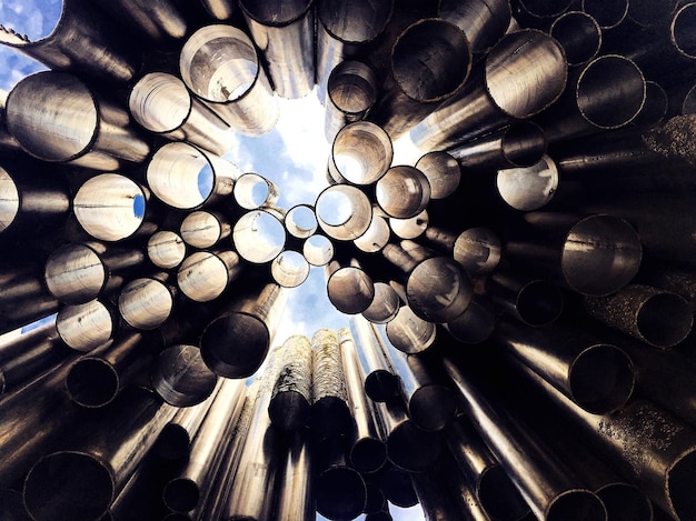 Fotografía completa del monumento a Sibelius