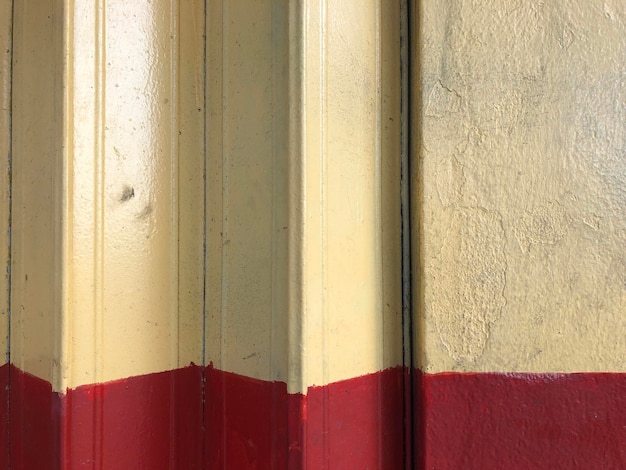 Foto fotografía completa de la pared desgastada por el tiempo