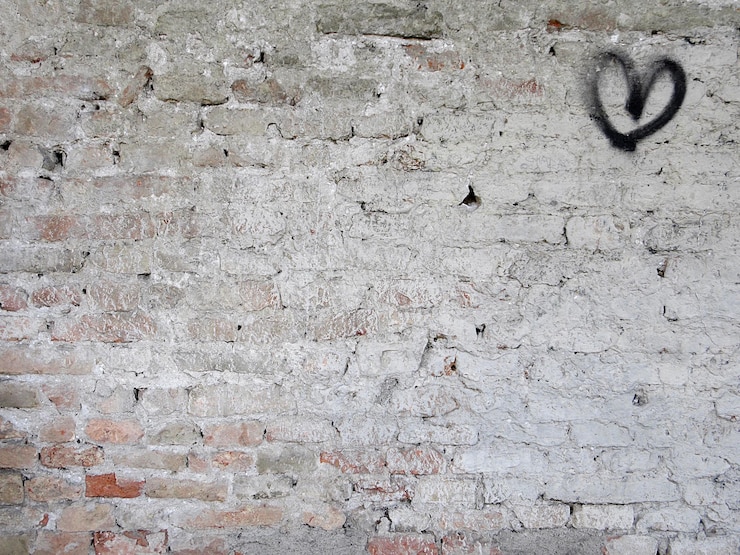 Foto fotografía completa de la pared de ladrillo
