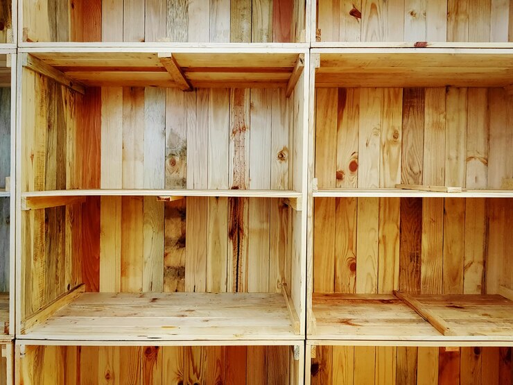 Foto fotografía completa de la pared de madera en el edificio