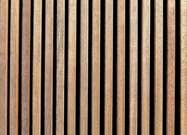 Fotografía completa de la pared de madera
