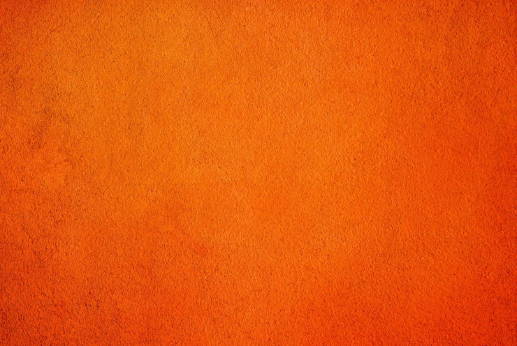 Foto fotografía completa de la pared naranja