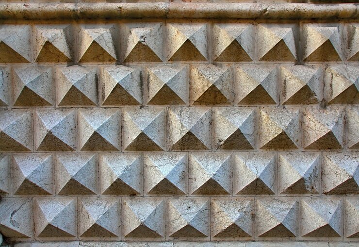Foto fotografía completa de la pared con patrones