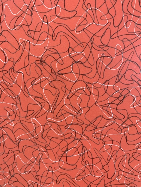 Fotografía completa de la pared con patrones