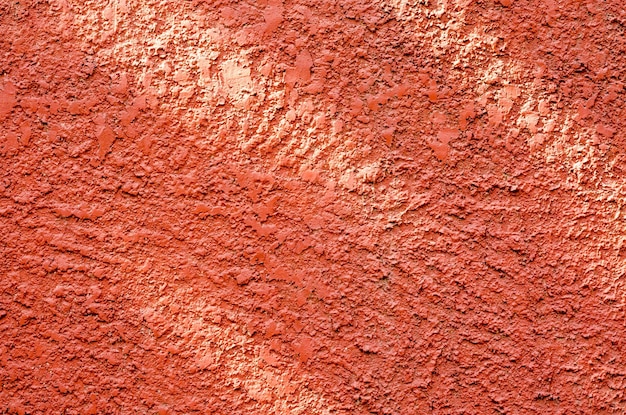 Fotografía completa de la pared roja