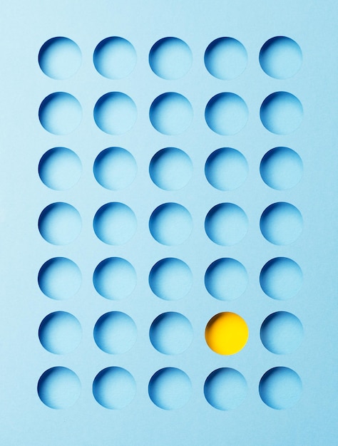 Fotografía completa del patrón abstracto azul