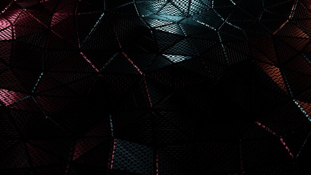 Fotografía completa de un patrón abstracto