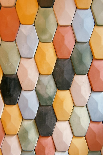 Fotografía completa de un patrón abstracto