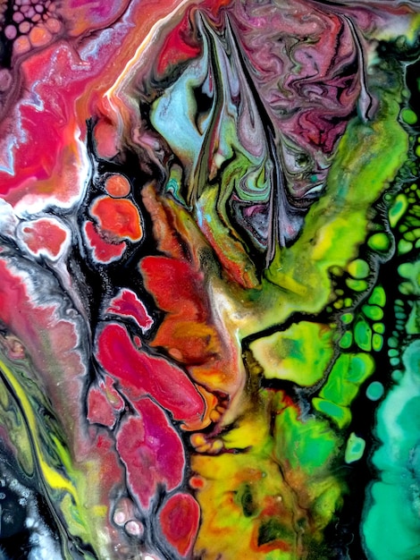 Fotografía completa de un patrón abstracto