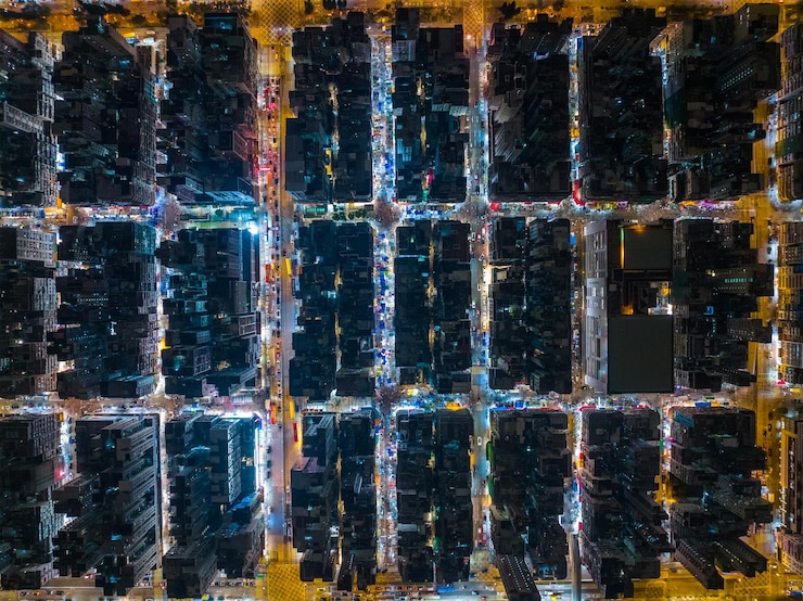 Foto fotografía completa de un patrón abstracto