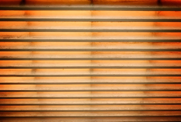 Foto fotografía completa de las persianas de las ventanas