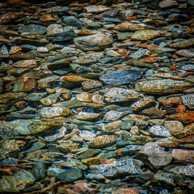 Foto fotografía completa de las piedras