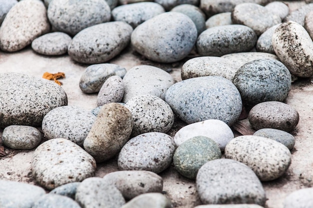 Fotografía completa de las piedras