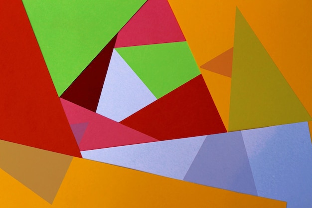 Fotografía completa de una pintura de colores