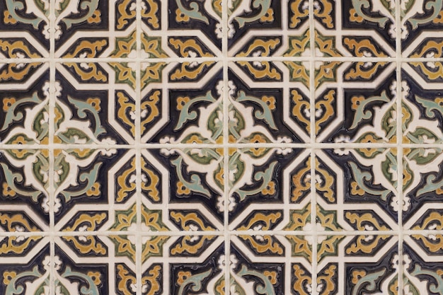 Fotografía completa del piso de azulejos