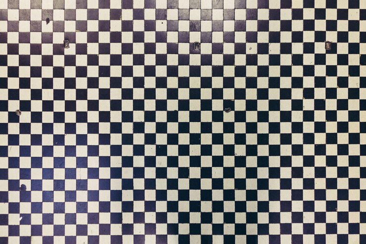 Foto fotografía completa del piso de azulejos