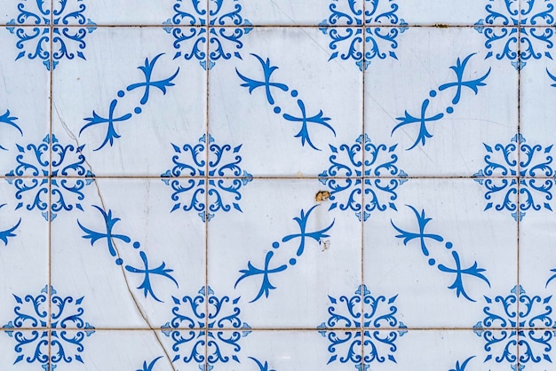 Foto fotografía completa del piso de azulejos