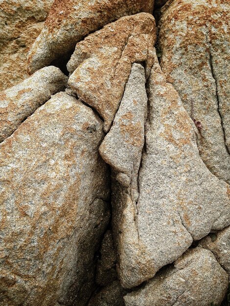 Foto fotografía completa de las rocas