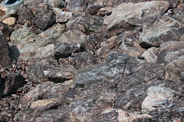 Fotografía completa de las rocas
