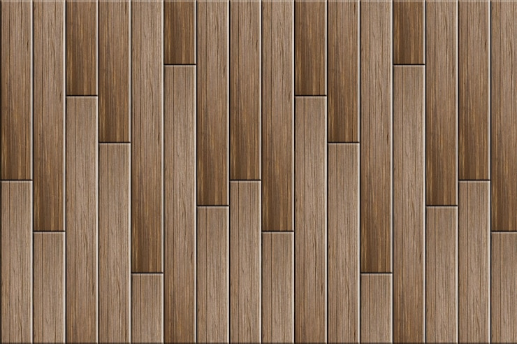 Foto fotografía completa del suelo de madera