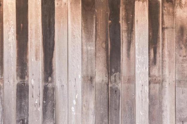 Fotografía completa de las tablas de madera