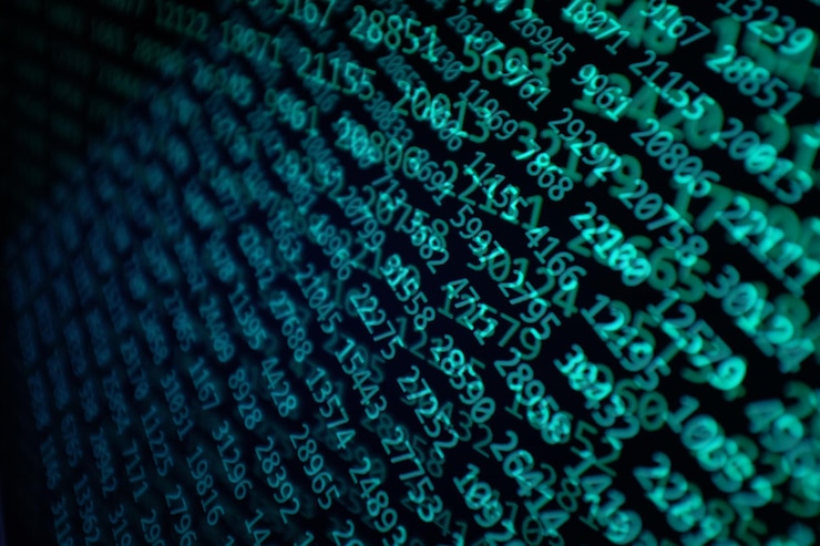 Foto fotografía completa del teclado de la computadora