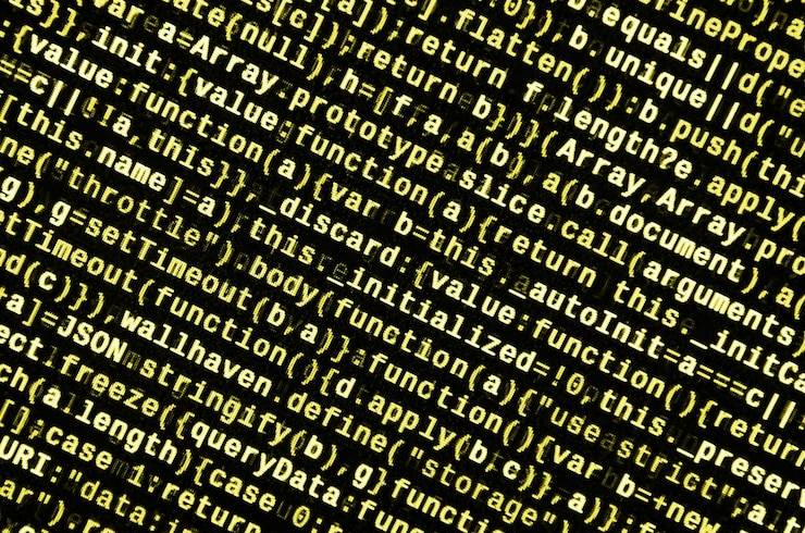Foto fotografía completa del teclado de la computadora