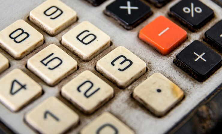 Foto fotografía completa del teclado de la computadora