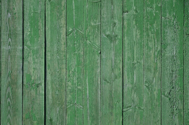 Fotografía completa de la valla de madera