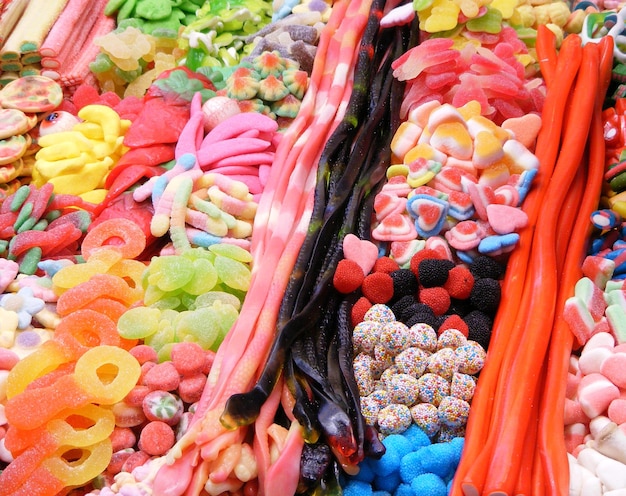 Fotografía completa de varios dulces