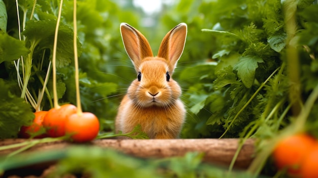 fotografía de un conejo