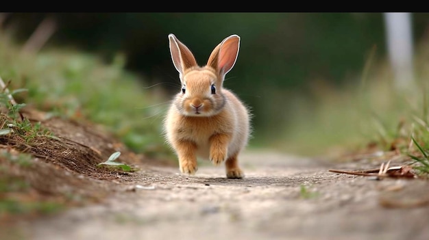 fotografía de un conejo