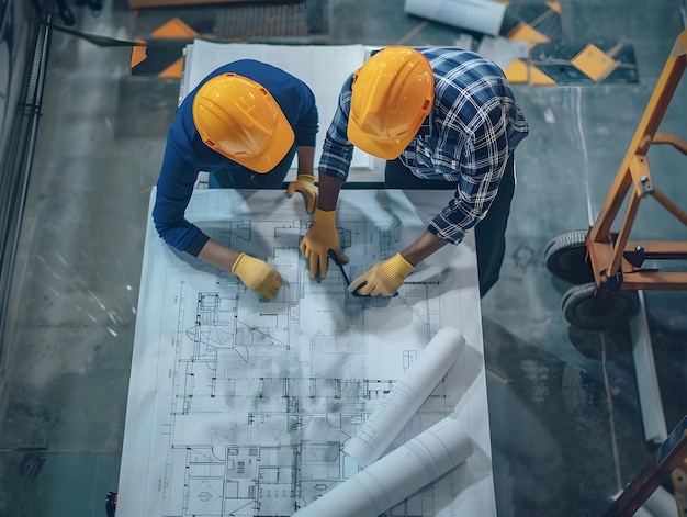 Fotografía de construcción sitio de construcción Ingeniería y equipo al aire libre para la planificación de proyectos de construcción
