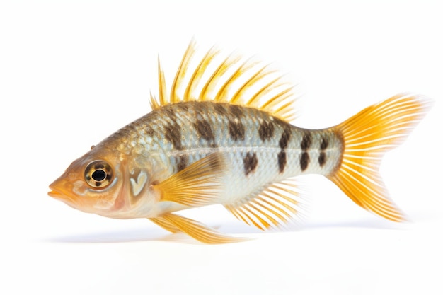 Fotografia Corydoras Peixe isolado em