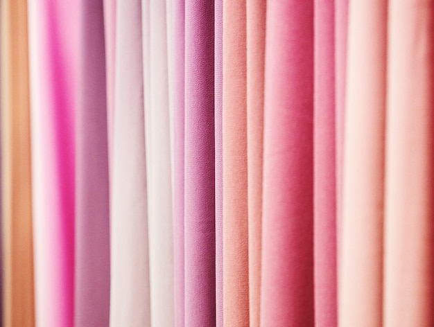 Foto fotografía en cuadro completo de textiles multicolores