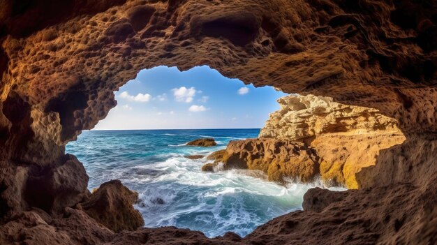 Fotografía de la cueva