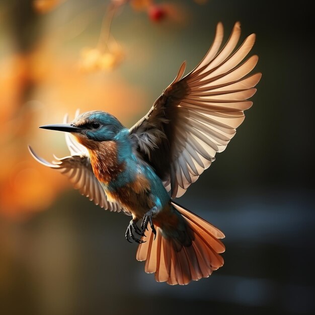 Fotografia da vida selvagem Winged Wonders Flight inFocus