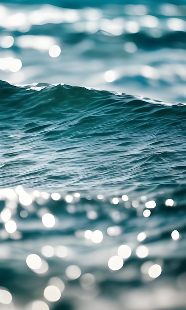 Foto fotografia das ondas do mar
