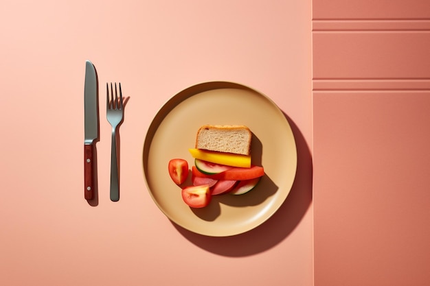 Foto fotografia de alimentos estilo estético