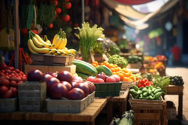 Fotografia de alimentos frescos em mercados tradicionais em todo o mundo