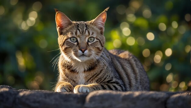 fotografia de animal gato doméstico