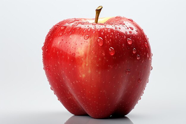 Fotografia de comida de maçã vermelha deliciosa