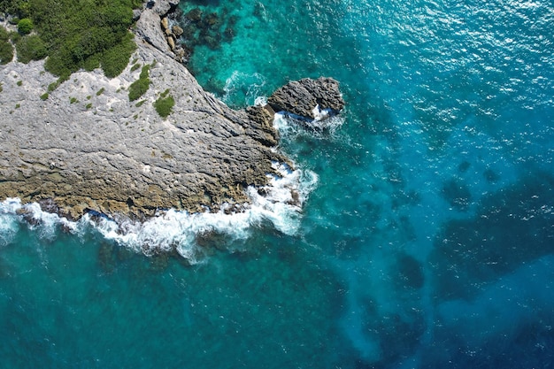 Foto fotografia de drones na jamaica