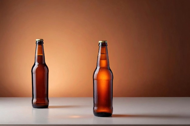 Fotografia de embalagem de produto de garrafa de cerveja estúdio de fotografia publicitária