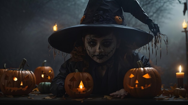 Fotografia de fantasia de Halloween